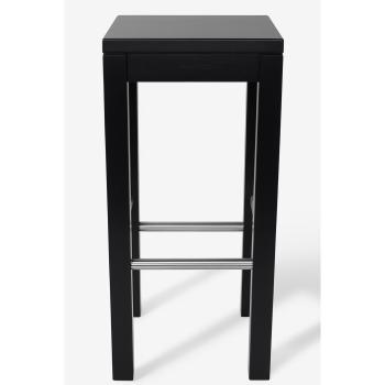 Tabouret de bar - Big - repose-pieds en acier inoxydable