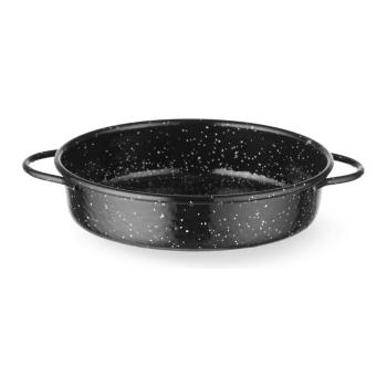 Casserole - Émaillée - Ø 20 CM - Noir - Hendi