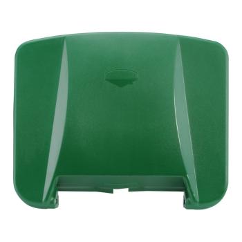 Couvercle pour poubelle - 120 L - Vert - Hendi