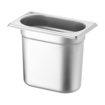 Gastronormbak - 1/9 GN - 150 MM - RVS - Budget line - Hendi