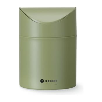 Poubelle de table - 1.2 L - Vert - Hendi