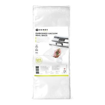 Sacs d'emballage sous vide - Avec relief - PA PET - 40 x 15 CM - Hendi