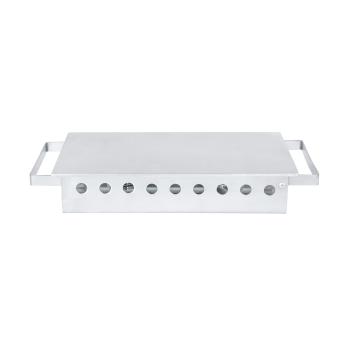 Chauffe-plats - 2 brûleurs - acier inoxydable - G-Line