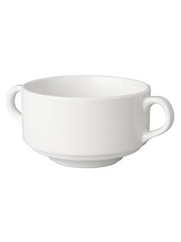 Tasse à soupe - 30 CL - Blanc - 6 pièces - Mammouth - Budgetline - 508364