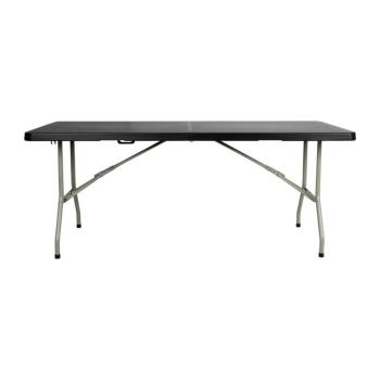 Bolero - Table pliante rectangulaire - Noire
