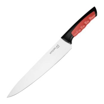 Hygiplas Pro - Couteau de chef 25 cm - Rouge