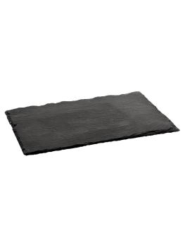Assiette - Noire - Ardoise - L 20 x P 10 cm - G-Line