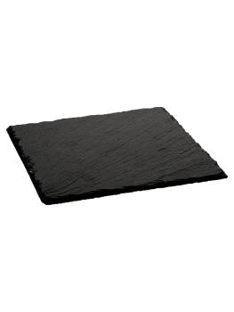 Assiette - Noire - Ardoise - L 30 x P 30 cm - G-Line