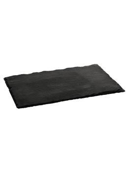 Assiette - Noire - Ardoise - L 40 x P 25 cm - G-Line