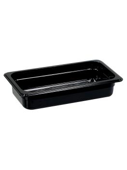 Bac gastronorme - 1/3 GN - 65 MM - Noir - Polycarbonate - G-Line