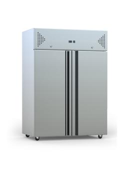 Réfrigérateur - 1 400 litres - 2 portes - Refroidissement forcé - Acier inoxydable - G-Line