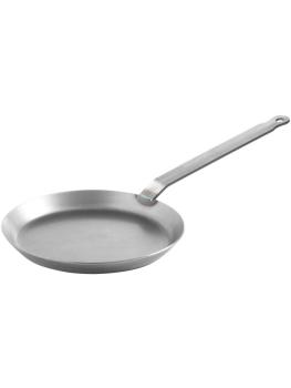 Plaque à crêpes en acier inoxydable - H 2,5 x 23 x 47 cm - Hendi - 628805