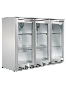 Réfrigérateur porte vitrée - 258 Litre - Extérieur - 3 portes vitrées - Argent - Husky Alfresco - C3AF-HS-STEEL