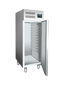 Réfrigérateur - Refroidissement par air - Contrôle numérique de la température - Inox - 852 Litres - 230V - H 201 x L 74 x P 99 CM - Saro - 323-3106