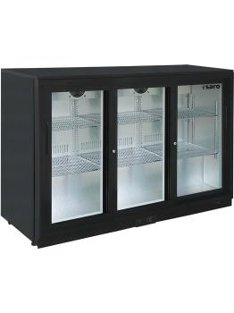 Réfrigérateur porte vitrée - 320 litres - 3 portes - Saro - 437-1040