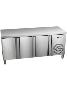 Table de travail avec congélateur - 3 portes - 214 litres - 230 V - H 85 x L 179,2 x P 70 cm - G-Line