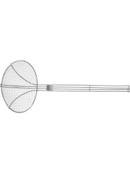 Cuillère à frire - Manche en fil de fer renforcé - Ø18 cm - Acier inoxydable - Hendi - 640500