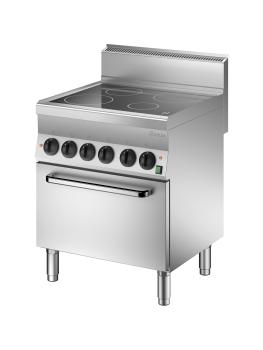 Fornuis - 4 Pits - Keramisch - Bartscher - 115059