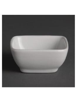 Plat Amuse - 4 CL - 12 pièces - H 3 x 6 x 6 CM - Porcelaine - Olympia - Y137