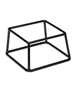 Présentoir Buffet - Moyen - Argent - H 10 x 18 x 18 CM - Métal - APS - GF187