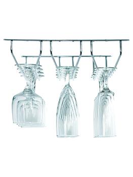 Porte-verre - 3 rangées - Chrome - G-Line