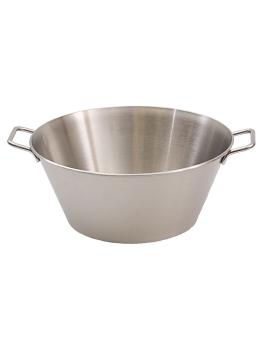 Bol à mélanger - Avec poignée - 21 L - acier inoxydable - Ø 45 CM - G-Line