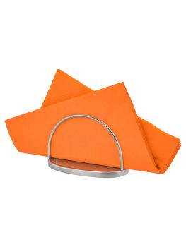Porte-serviettes - Fil rond - Argent - Acier inoxydable - H 7.5 CM - G-Line