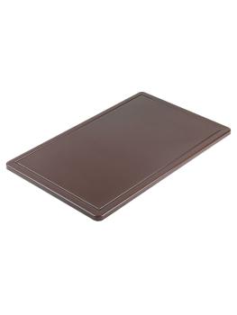 Planche à découper - HACCP - Marron - Polypropylène - 1/1 GN - G-Line
