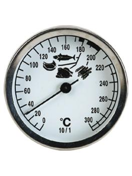 Thermomètre à viande - 0 °C / 300 °C - Acier inoxydable - G-Line