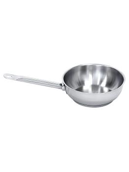 Sauteuse sans couvercle - 2,2 litres - Acier inoxydable - Ø 24 x H 7,5 cm - G-Line