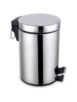 Poubelle à pédale - 5 litres - acier inoxydable - G-Line