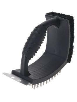 Brosse à barbecue - 3 en 1 - Noir - G-Line