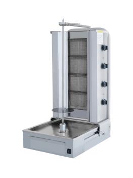 Doner Kebab Grill Gas - 4 brûleurs - inox - 230V - G-Line