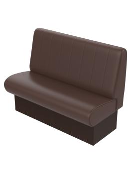 Banc de salle à manger bistro - Marron - L 120 cm - G-Line
