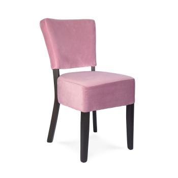 Fauteuil Rome - Rose - Velours - Ligne G