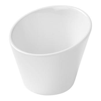Kom - Rond - Schuine Rand - Wit - Melamine - Ø10 - G-Line