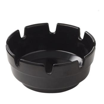 Cendrier - Rond - Noir - Mélamine - Ø10 - G-Line