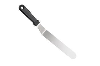 Spatule - Largeur 25 cm - Courbe - Acier inoxydable - Noire - G-Line