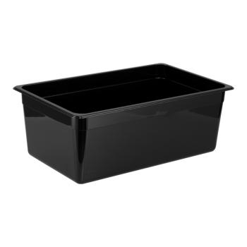 Bac gastronorme - Polycarbonate - 1/1 GN - 200 MM Profondeur - Noir - G-Line