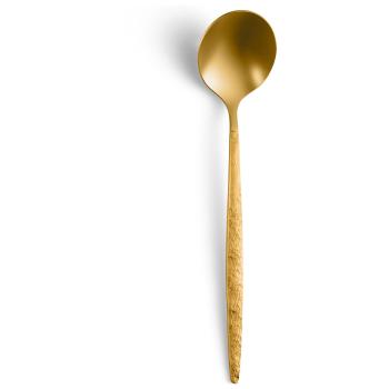Koffielepel - 6 Stuks - Juntos Gold Satin Finish - 0905 - Amefa