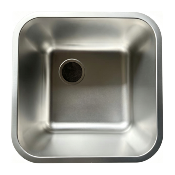 Évier à encastrer - Carré - Acier inoxydable - 40 × 40 × 25 cm - G-Line