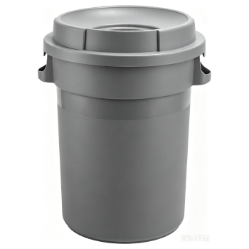 Conteneur à déchets - 80 litres - Gris - Couvercle avec ouverture - G-Line