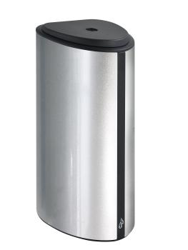 Distributeur de savon/désinfectant à alcool - Fixation murale - Distributeur infrarouge sans contact - 0,85 litre - Argent - G-Line