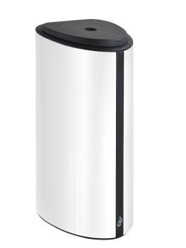 Distributeur de savon/désinfectant à alcool - Fixation murale - Distributeur infrarouge sans contact - 0,85 litre - Blanc - G-Line
