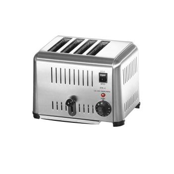 Broodrooster - 4 Sleuven - RVS - 1800 W - G-Line
