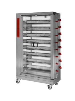 Kippengrill - Gas - 48 kippen - 230V - Diamond - RVG/8-CM