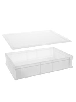 Couvercle pour plateau pizza bun - 60 x 40 CM - Blanc - Hendi - 880968