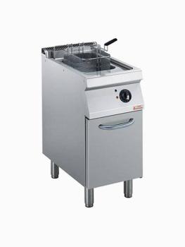 Friteuse - 14 Litre - Electrique - Robinet de vidange - Socle - Diamant - E17/F14A4-N