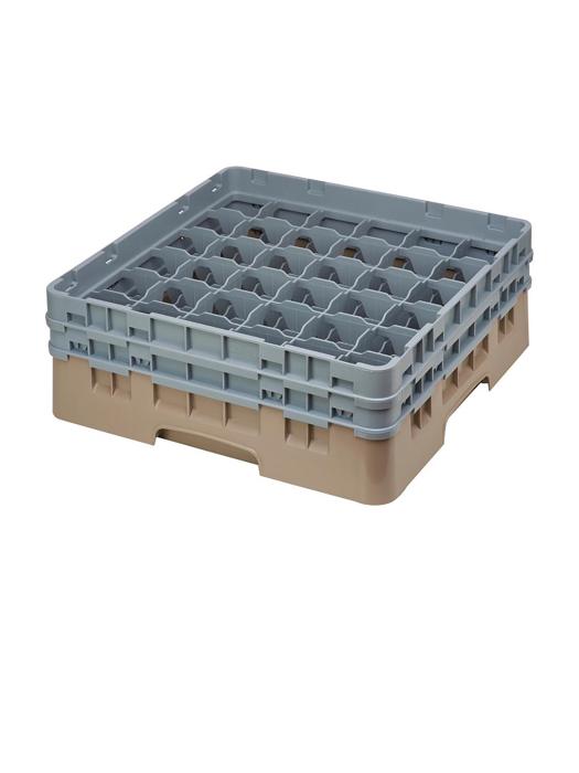 Panier lave-vaisselle - 36 compartiments - Beige - H 14,3 x 50 x 50 CM - Polypropylène - Cambro - DE794 DE794 €64.39 Paniers à vaisselle pour les verres à bec
