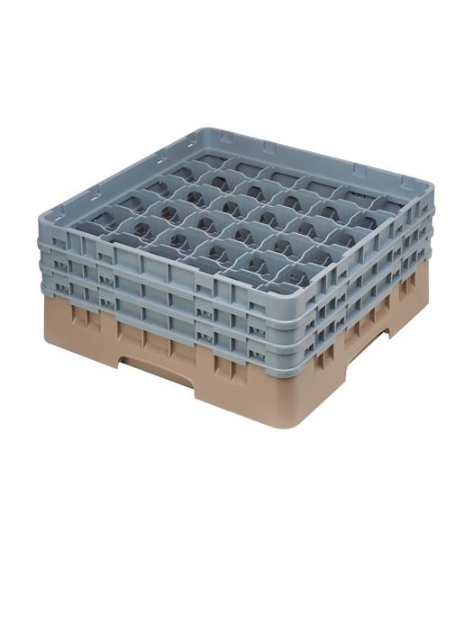 Panier lave-vaisselle - 36 compartiments - Beige - H 22,5 x 50 x 50 CM - Polypropylène - Cambro - DE795 DE795 €76.81 Paniers à vaisselle pour les verres à bec